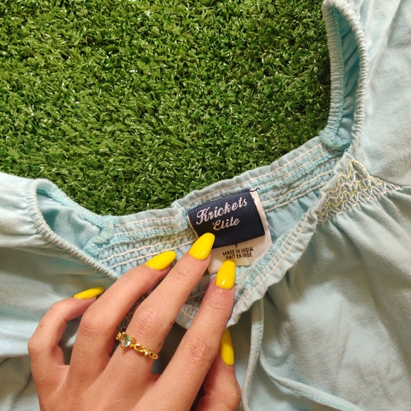 OPEN NECK TEE - Picture 2 of 2